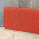 Reines Leinen - vorgewaschen - terrakotta